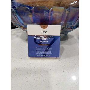 No7 Lift‎ & Luminate Triple Action Translucent Finishing Powder Deep 10g 0.35oz